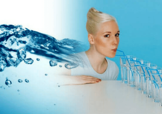 вода за пиење за слабеење